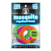 Grandpa Gus's Mosquito Repellent Band - Glow in the Dark, 3-Pack, GQGDBD3