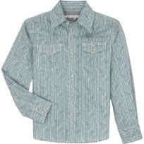 Wrangler Boy's 20X Advanced Comfort Long Sleeve Shirt