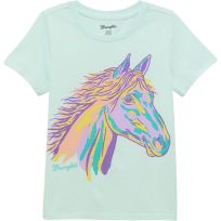 Wrangler Girl's Short Sleeve Graphic T-Shirt