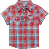 Wrangler Boy's Toddler Short Sleeve Shirt