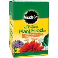 Miracle-Gro® All Purpose Plant Food, Water Soluble, MR2001123, 1.5 LB