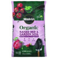 Miracle-Gro® Organic Raised Bed & Garden Soil, MR74059430, 1.5 CU FT