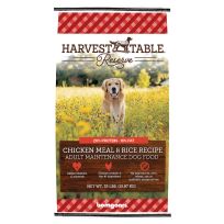 HARVEST TABLE® 26/16 Chicken Meal & Rice Recipe Dog Food, P446, 35 LB Bag