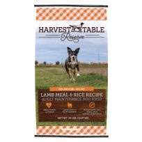 HARVEST TABLE® 24/14 Lamb Meal & Rice Recipe Dog Food, P447, 35 LB Bag