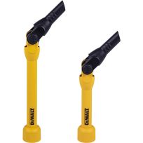DEWALT Pivoting Extension Wand, DXVA00-1200, 1-1/4 IN - 2-1/2 IN