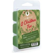 CANDLE WARMERS® Limited Edition Soy Blend Wax Melts, O Christmas Tree, 7340S25, 2.5 OZ