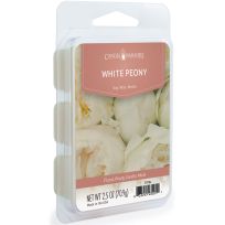 CANDLE WARMERS® Soy Blend Wax Melts, White Peony, 7970S, 2.5 OZ