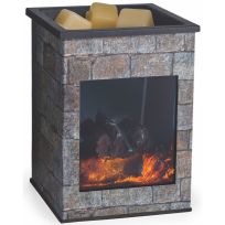 CANDLE WARMERS® Hearthstone Illumination Fragrance Warmer, FLHST, Large