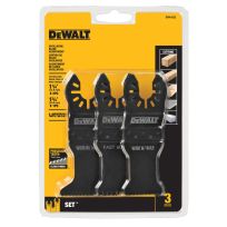 DEWALT 1-1/4 IN Carbide Oscillating Tool Blade For General Purpose Cutting, 3-Pack, DWA4252