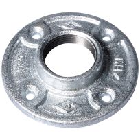 Galvanized Floor Flange, 2 IN, 27-2G
