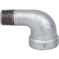 Galvanized 90 Degree Street Pipe Elbow, 1-1/2 IN, 6-1-1/2G
