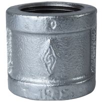 Galvanized Pipe Coupling, 1 IN, 21-1G