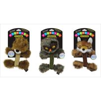 Spunky Pup Wibbleez Outdoors Combo Plush Dog Tug Toy, Assorted (Styles May Vary), 2009