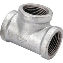 Galvanized Pipe Tee, 1/2 IN FPT, 11A-1/2G