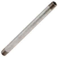 Galvanized Pipe Nipple, 1-1/4 IN MPT x 2 IN, 11/4X2G