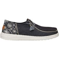 HEY DUDE Women's Wendy Funk Embroidered Floral Casual Shoe