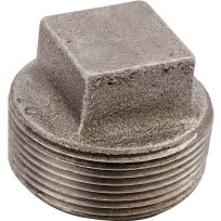 Black Steel Pipe Plug, 1-1/4 IN MPT, B291 32