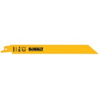 DEWALT 14TPI Metal Reciprocating Saw Blade, DW4809, 8 IN