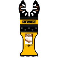 DEWALT Titanium Oscillating Tool Blade For Fast Cutting, DWA4206, 1-1/4 IN