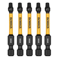 DEWALT Flextorq #2 Square Bit, 5-Pack, DWAF2SQ2IR5, 2.25 IN