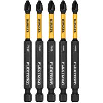 DEWALT Flextorq #2 Phillips Bit, 5-Pack, DWAF3PH2IR5, 3.5 IN