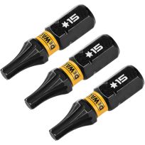 DEWALT FlexTorq Bits, 30-Pack, DWAF1TX25IR30, T25 x 1 IN