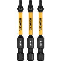 DEWALT FlexTorq Bits, 3-Pack, DWAF2TX15IR3, T15 x 2.25 IN