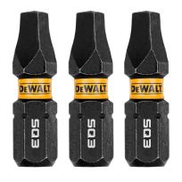 DEWALT Flextorq Square Bit, 3-Pack, DWAF1SQ3IR3, 1 IN