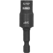 DEWALT Double-Ended/Detachable Nut Driver, 5/16" + 3/8", DWADEND51638