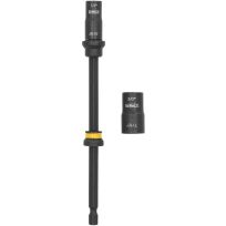 DEWALT 6" Driver Extension with 1/4" & 5/16 Socket, 3/8 & 7/16 Socket, DWADENDEXT-2