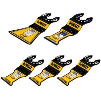 DEWALT Oscillating Tool Blade Remodeling Assortment, 5-Piece, DWA425RSET