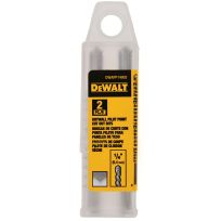 DEWALT Drywall Pilot Point Cut Out Bit, 2-Pack, DWAPP14002, 1/4 IN