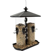 Northstates Ultimate Dual Tube Feeder, 2020, Black, 8 LB