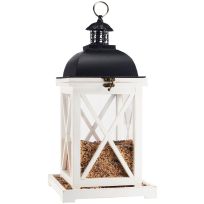 Northstates Large Lantern Hopper Feeder, 2048, White, 9 LB
