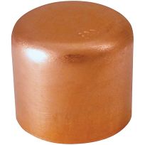 Copper Pipe Cap, 3/4 IN, 30630