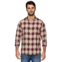 Threadgrit™ Men's Eddison Long Sleeve Flannel Shirt