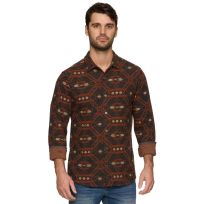 Threadgrit™ Men's Axel Long Sleeve Knit Flannel Shirt