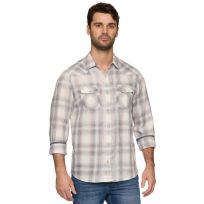 Threadgrit™ Men's Flynn Vintage Long Sleeve Soft Western Shirt