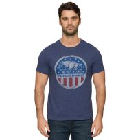 Threadgrit™ Men's Americana Bison Short Sleeve T-Shirt
