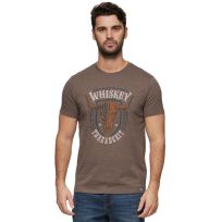 Threadgrit™ Men's Copper Ranch Whiskey Short Sleeve T-Shirt