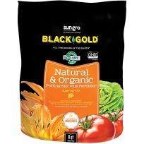 Sun Gro® BLACK GOLD® Natural & Organic Potting Mix Plus Fertilizer, 1402040 8 QT P, 8 Quart