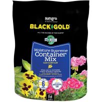 Sun Gro® BLACK GOLD® Moisture Supreme Container Mix, 1413000Q08P, 8 Quart