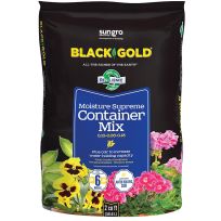 Sun Gro® BLACK GOLD® Moisture Supreme Container Mix, 413000.CFL002P, 2 CU FT