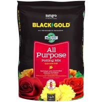 Sun Gro® BLACK GOLD® All Purpose Potting Mix, 1410102.CFL001P, 1 CU FT