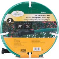 LANDSCAPERS SELECT® Light Duty Garden Hose, GH-58503-1003L, 5/8 IN x 100 FT