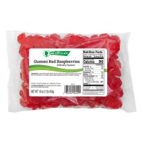 Eillien's Gummi Red Raspberries, 164326, 16 OZ