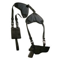 BULLDOG® Deluxe Horizontal Shoulder Holster, Standard Semi Autos, 2-4 IN Barrel, WSHD-7