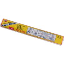 Warp's® Carry-Home® Coverall® Plastic Sheeting, 4 Mil, 4CH-1050-C, Clear, 10 x 50 FT