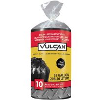 VULCAN™ Drum Liner Bags with Ties, 10-Count, FG-03812-09, 55 Gallon