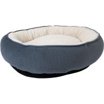Petmate Round Bolster Dog Bed, Assorted (Colors May Vary), 81259, 30 IN